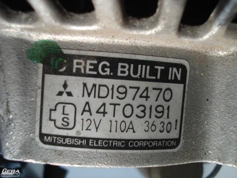 Mitsubishi GT 3000 generátor!