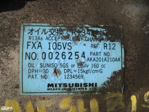 Mitsubishi GT 3000 3.0 V6 klímakompresszor! (&#039;91-93&#039;) Jó még a...