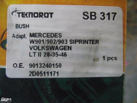 Mercedes Sprinter, Volkswagen LT laprugó szilent! ÚJ!! Dobozban!