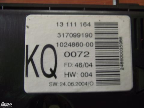 Opel Astra H Kijelző, Óra!