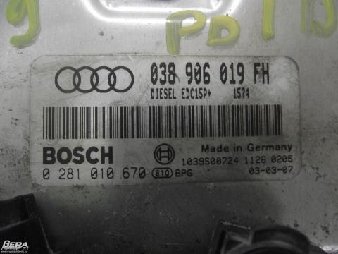 Audi A3 1.9 PDTDi motorvezérlő elektronika 2 db chippel!