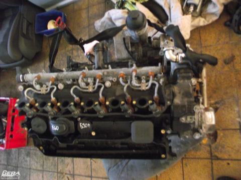 M57D30 motor.BMW E60 E61 530 D dízel motor. Blokk + hengerfej!...