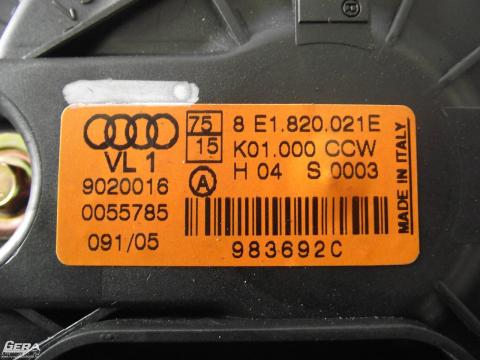 Audi A4 B6, B7 fűtőventilátor!