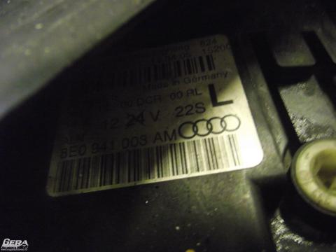 Audi A4 B7 8E &#039;2006&#039; bal első lámpa (fényszóró)! BiXENON!