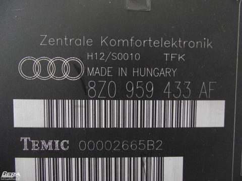 Audi A2 komfort elektronika!