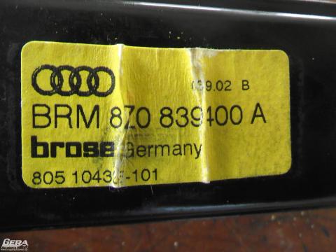 Audi A2 mechanikus ablakemelő szerkezet! Jobb hátsó!