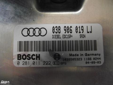 Audi A4 B6 1.9 PDTDi motorvezérlő elektronika immobiliserrel 2db...