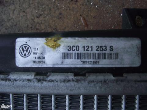 Volkswagen Touran &#039;2008&#039; 2.0 PDTDi vízhűtő, hűtő!
