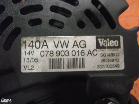 Audi A4 B7 8E '2006' 2.5 V6 TDi generátor!