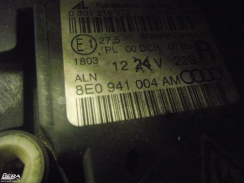 Audi A4 B7 8E &#039;2006&#039; jobb első lámpa (fényszóró)! BiXENON!