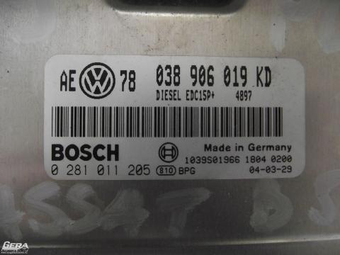 Volkswagen Passat B5.5 1.9 PDTDi motorvezérlő elektronika...