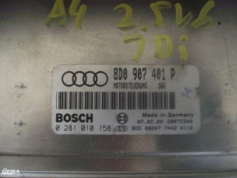 Audi A4 2.5 V6 TDi motorvezérlő elektronika immobiliserrel ,...