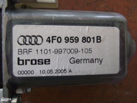 Audi A6 C6 4F '2005' bal első ablakemelő motor!