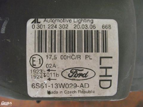 Ford Fiesta '2006' jobb első lámpa (fényszóró)!