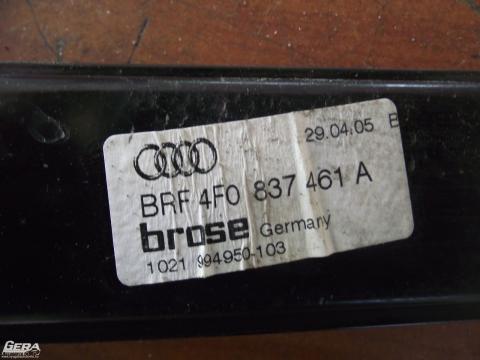 Audi A6 C6 4F &#039;2005&#039; elektromos ablakemelő szerkezet! Bal első!