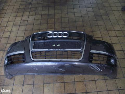 Audi A6 C6 4F &#039;2006&#039; fekete színű első lökhárító!A lökhárító ára a...