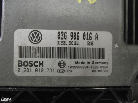 Volkswagen Touran &#039;2003&#039; 1.9 PDTDi motorvezérlő elektronika...