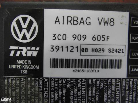 Volkswagen Passat B6 3C &#039;2006&#039; légzsákindító!