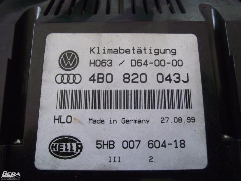 Audi A6 C5 digit klímavezérlő!