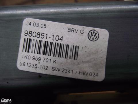 Volkswagen Passat B6 3C '2005' bal első ablakemelő motor!