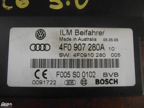 Audi A6 C6 4F &#039;2006&#039; fedélzeti board vezérlő! ILM modul!