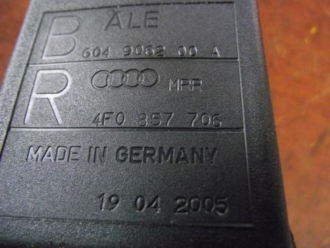 Audi A6 C6 4F &#039;2005&#039; jobb első biztonsági öv!
