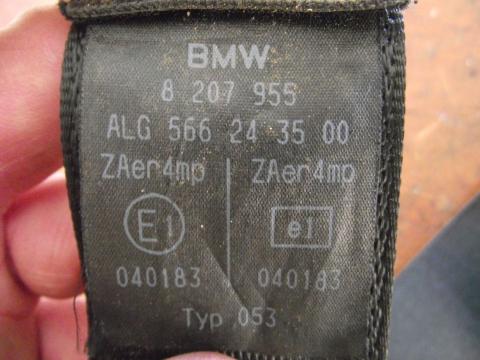 BMW E46 bal első biztonsági öv!