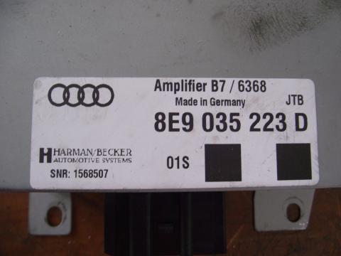 Audi A4 B7 mélyláda erősítő!