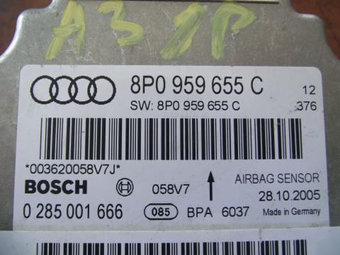 Audi A3 8P légzsákindító!