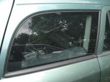 Opel Astra G Kombi jobb hátsó csomagtér zöld ablaküveg!