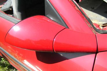 Opel Vectra B &#039;95-02&#039; piros színű kézi állítású, külső...