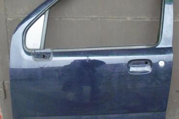 Opel Agila bal első ajtó! Kék színű!Az ár a csupasz lemezt...