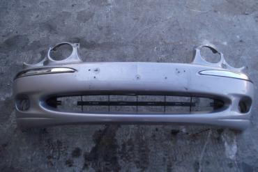 Jaguar X-Type első lökhárító! Ködlámpás! Lámpamosós! Ezüst színű!
